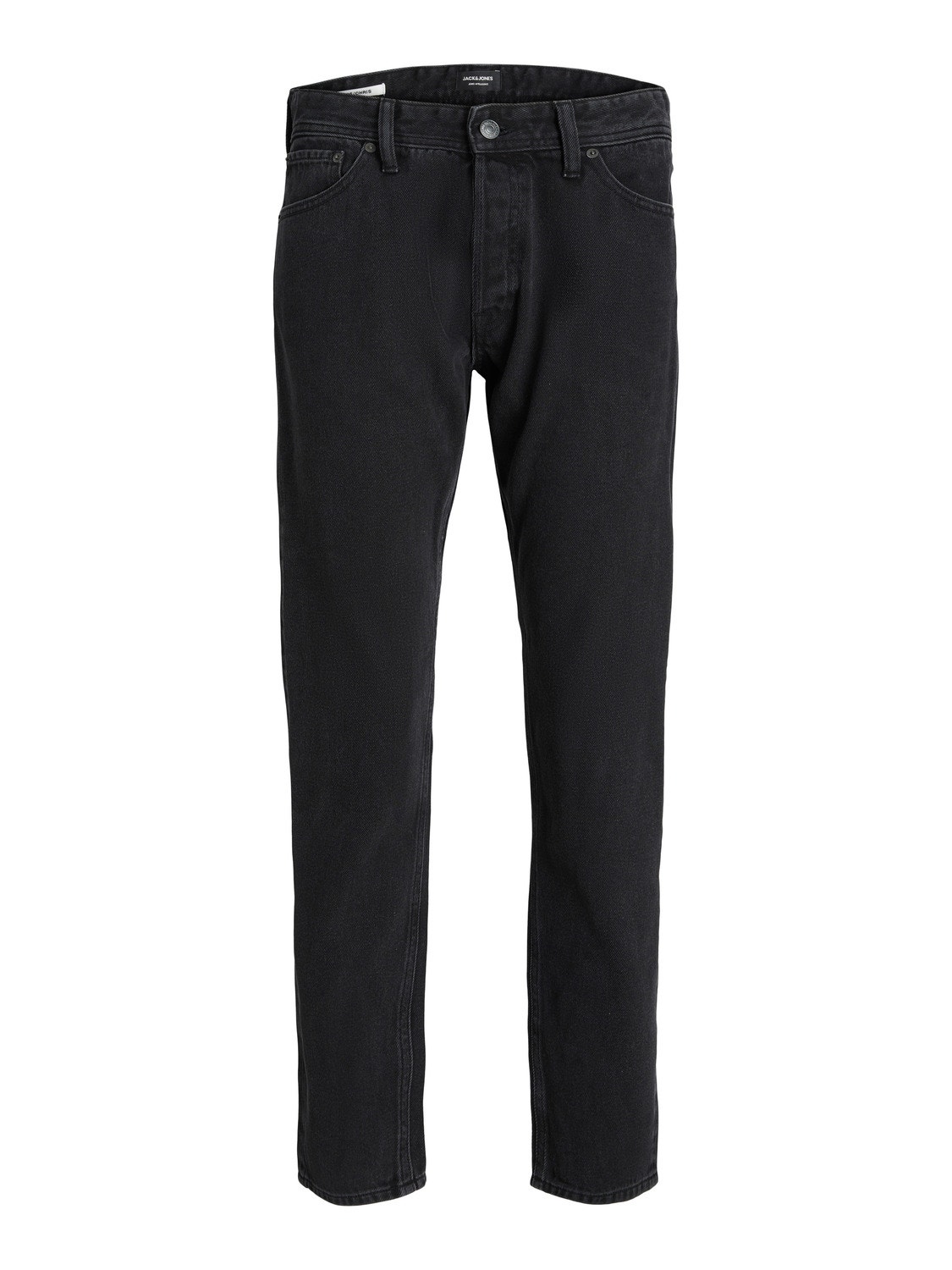 Jack & Jones Plus Size JJICHRIS JJORIGNIAL MF 912 PLS Relaxed Fit Jeans -Black Denim - 12243563