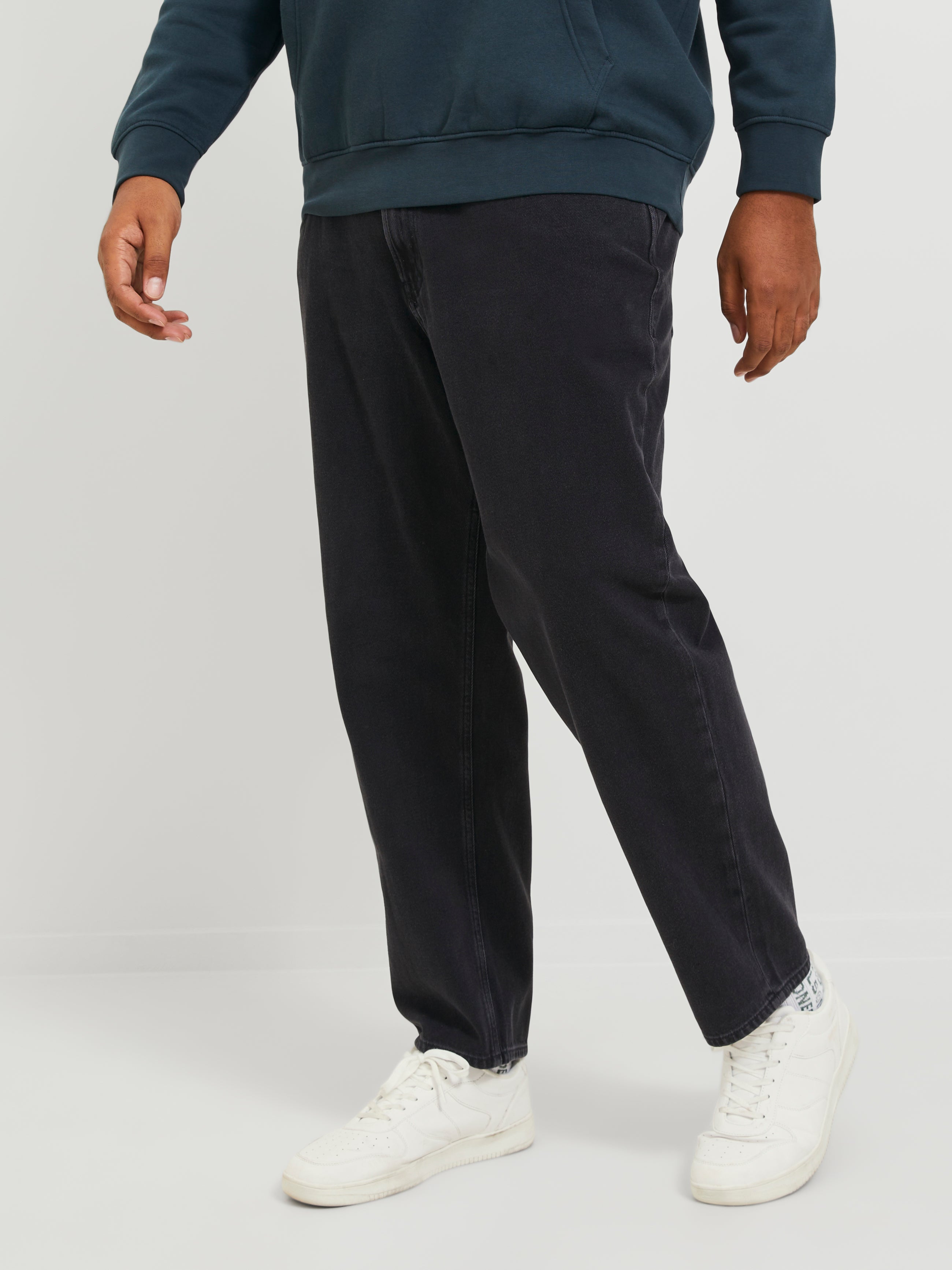 Plus Size Jjichris Jjorignial Mf 912 Pls Jean Coupe Relaxed - Jack & Jones - Modalova