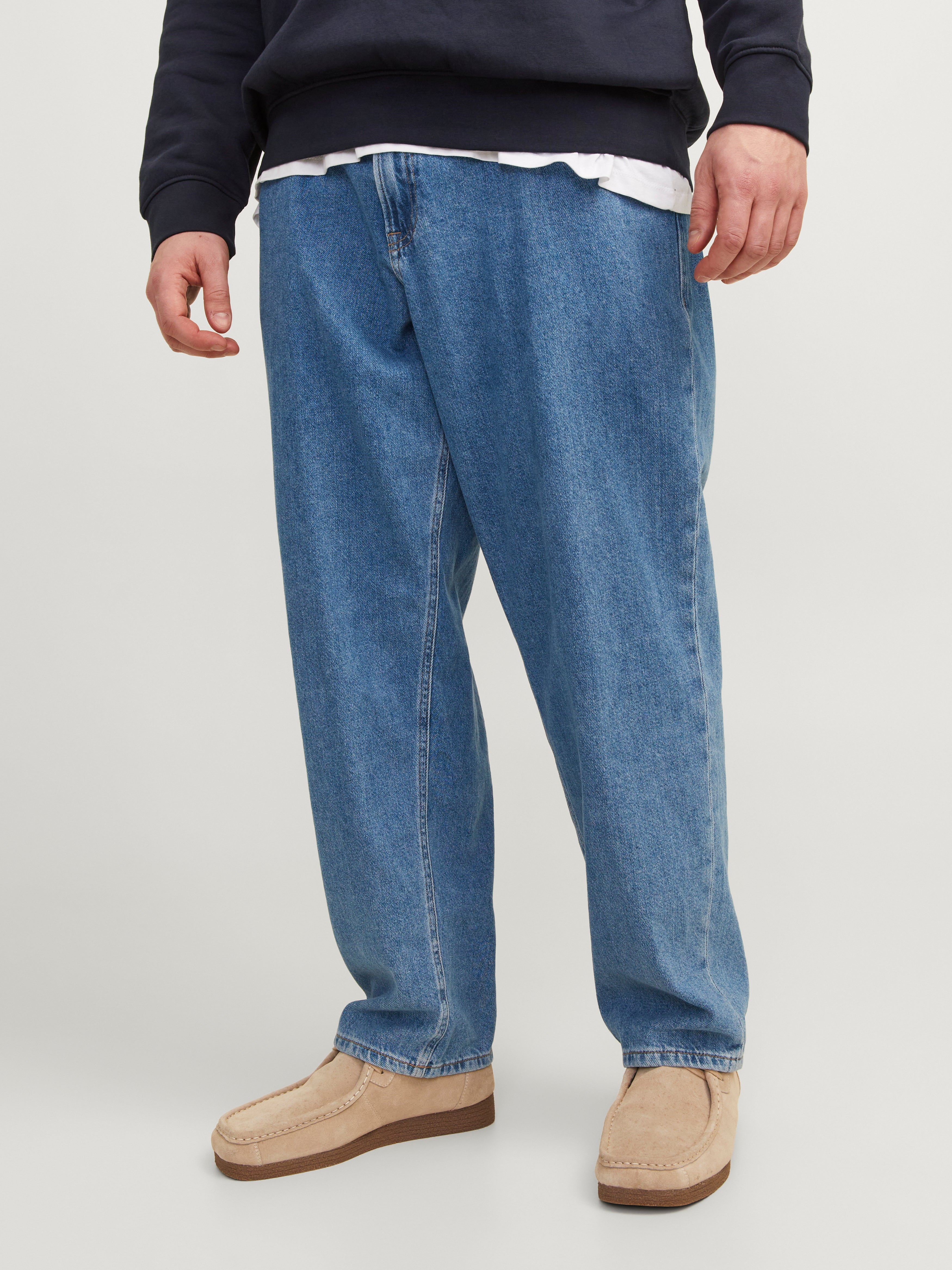Thumbnail - Plus Size Jjichris Jjorignial Akm 412 Noos Pls Relaxed Fit Jeans