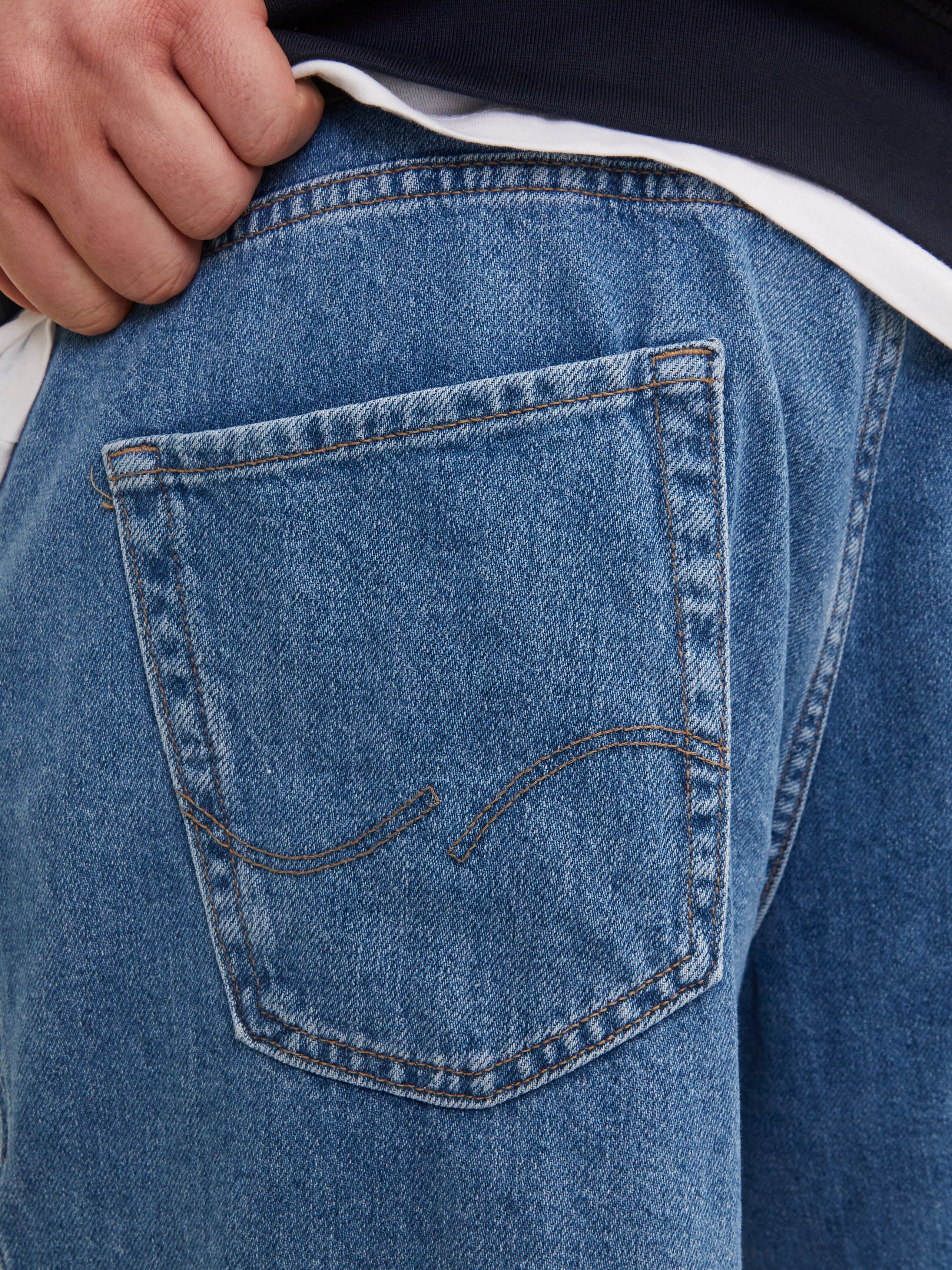 【送関込】  Jeans Institutional Graphic Reg Cn Plus Size JJICHRIS JJORIGNIAL AKM 412 NOOS PLS Relaxed Fit