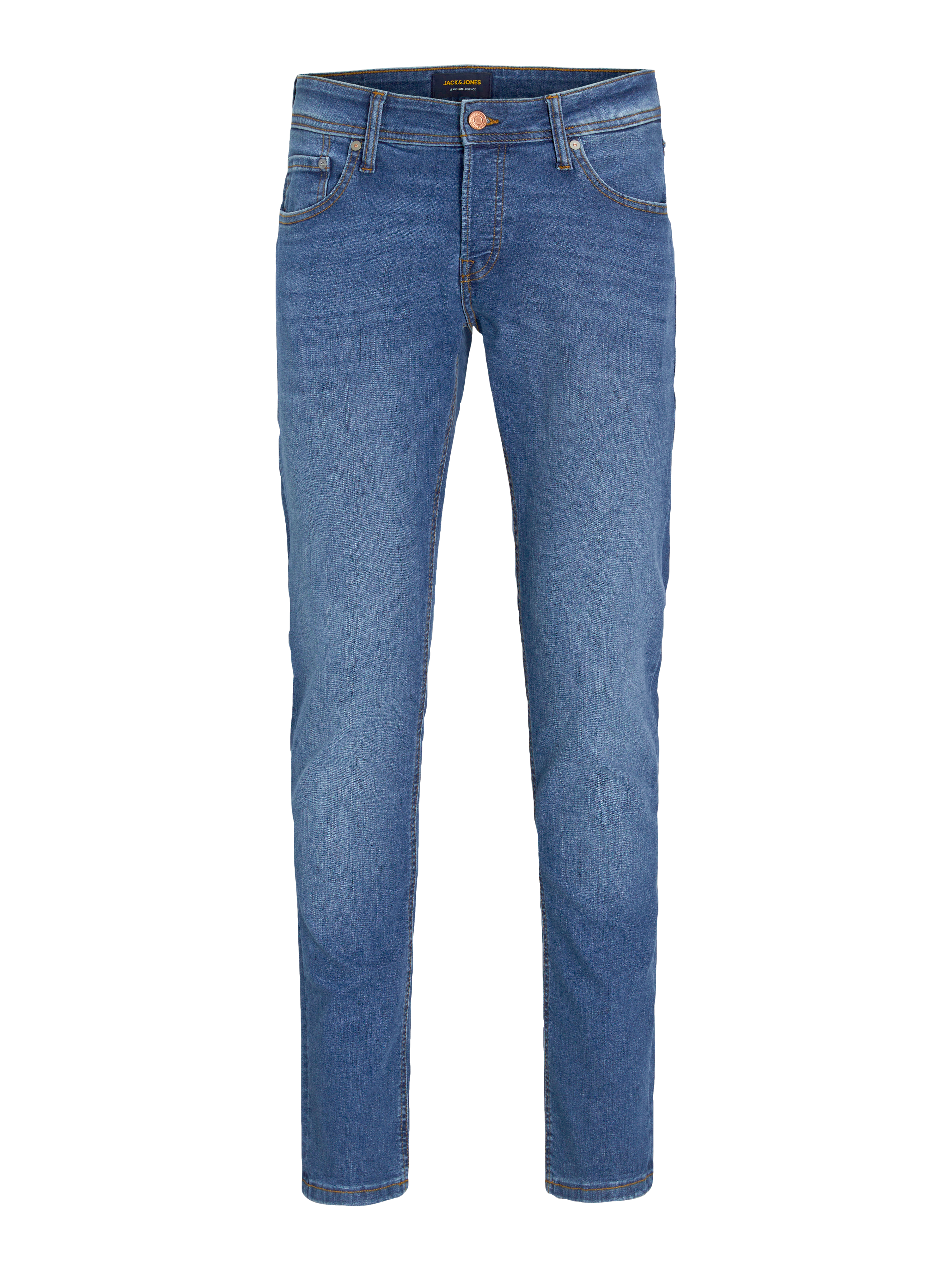Jack & Jones JJIGLENN JJORIGINAL SQ 223 Slim fit Džíny -Blue Denim - 12243592