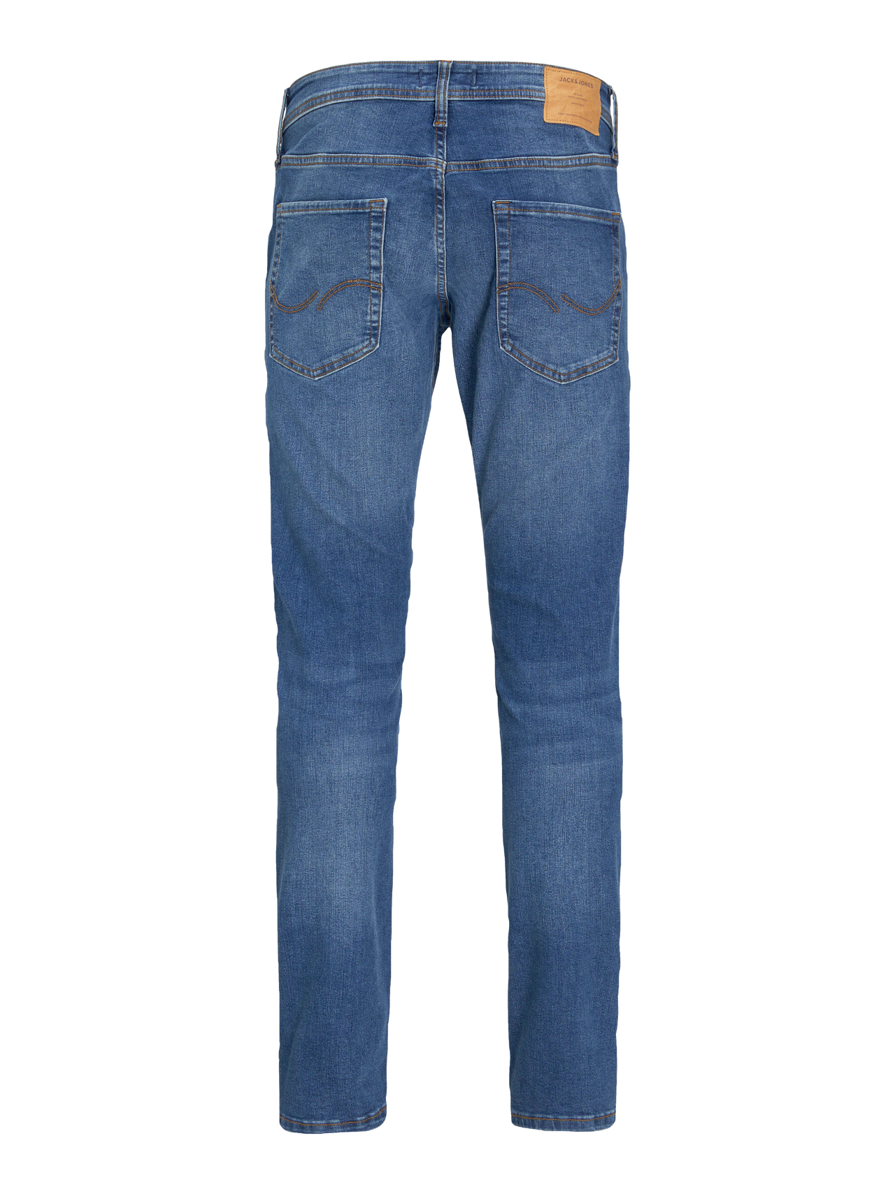 Jack & Jones JJIGLENN JJORIGINAL SQ 223 Slim fit Teksad -Blue Denim - 12243592