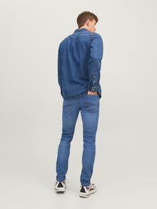 Jack & Jones JJIGLENN JJORIGINAL SQ 223 NOOS Priglundantys džinsai -Blue Denim - 12243592