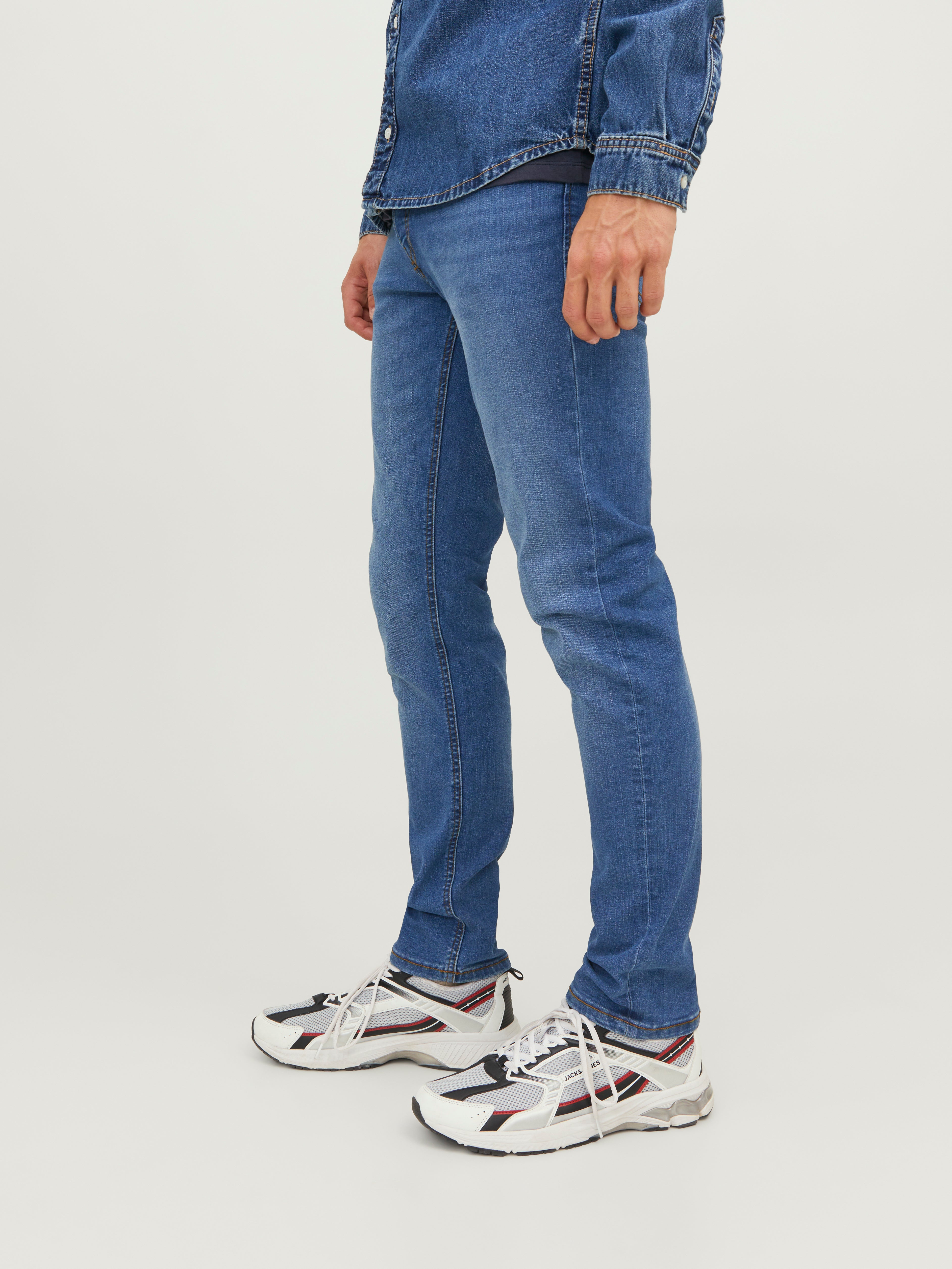 Jack & Jones JJIGLENN JJORIGINAL SQ 223 Jeans slim fit -Blue Denim - 12243592