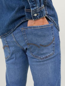 Jack & Jones JJIGLENN JJORIGINAL SQ 223 NOOS Priglundantys džinsai -Blue Denim - 12243592