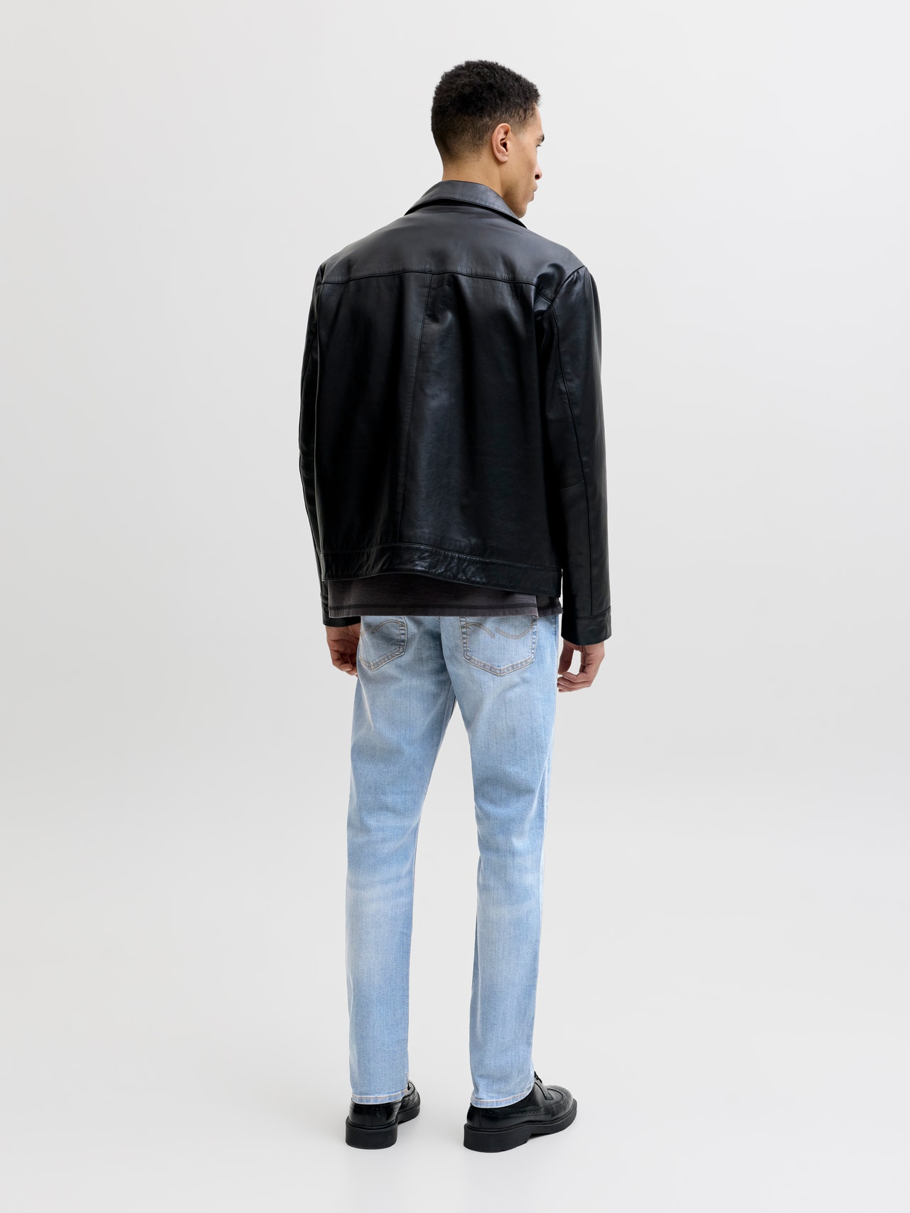 Jack & Jones JJIGLENN JJORIGINAL SQ 270 NOOS PLS - Relaxed fit jeans - black denim/zwart denim/blackdenim Jack & Jones JJIGLENN JJORIGINAL SQ 270 NOOS PLS - Relaxed fit jeans - black denim/zwart denim/blackdenim