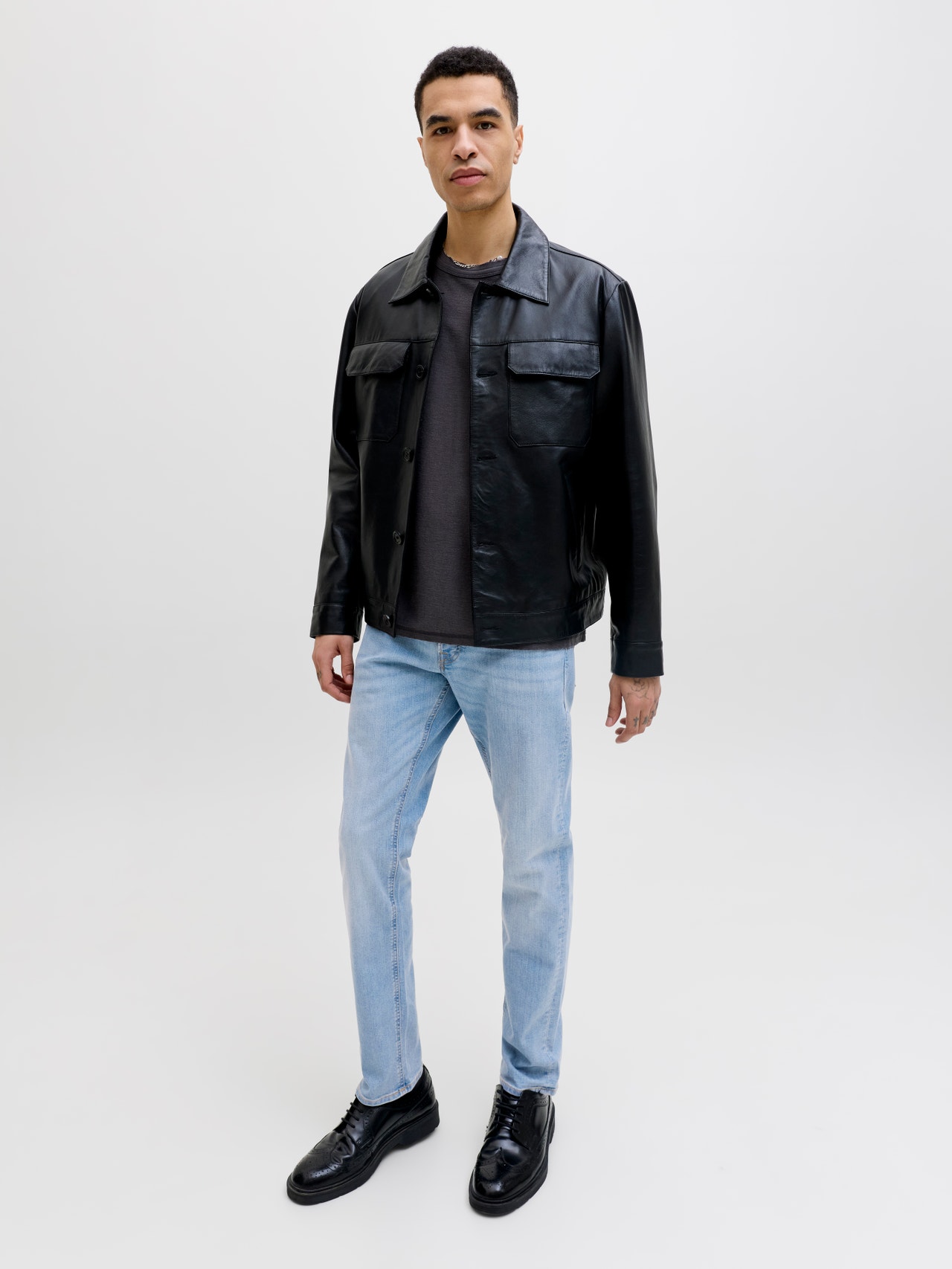 JACK & JONES mens Jeans Jjiglenn Jjoriginal Sq 913 Noos, moon beam, 33 W / 32 L JACK & JONES mens Jeans Jjiglenn Jjoriginal Sq 913 Noos, moon beam, 33 W / 32 L