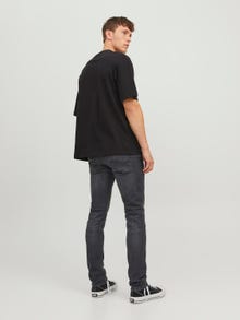 Jack & Jones JJIGLENN JJORIGINAL SQ 270 Slim Fit Jeans -Black Denim - 12243595