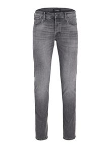 Jack & Jones JJIGLENN JJORIGINAL SQ 349 Slim fit Džinsai -Black Denim - 12243599