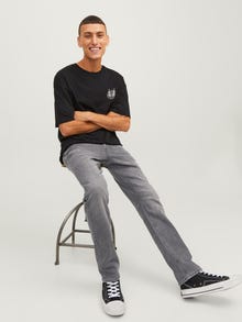 Jack & Jones JJIGLENN JJORIGINAL SQ 349 NOOS Priglundantys džinsai -Black Denim - 12243599