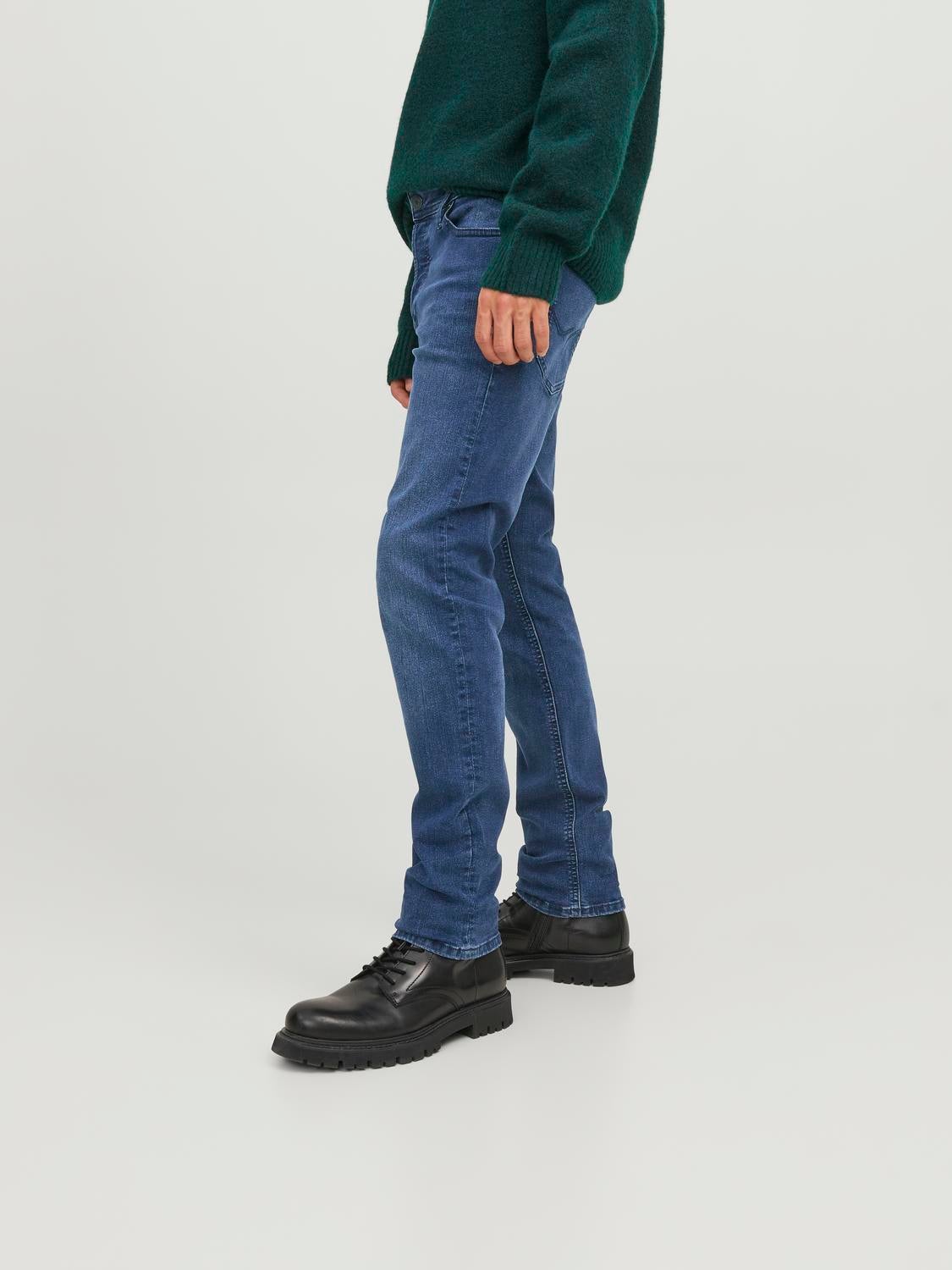 JJIGLENN JJORIGINAL SQ 350 Slim fit jeans | Medium Blue | Jack