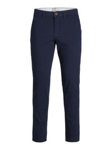 Jack & Jones Plus Slim Fit Plátěné kalhoty Chino -Navy Blazer - 12243603