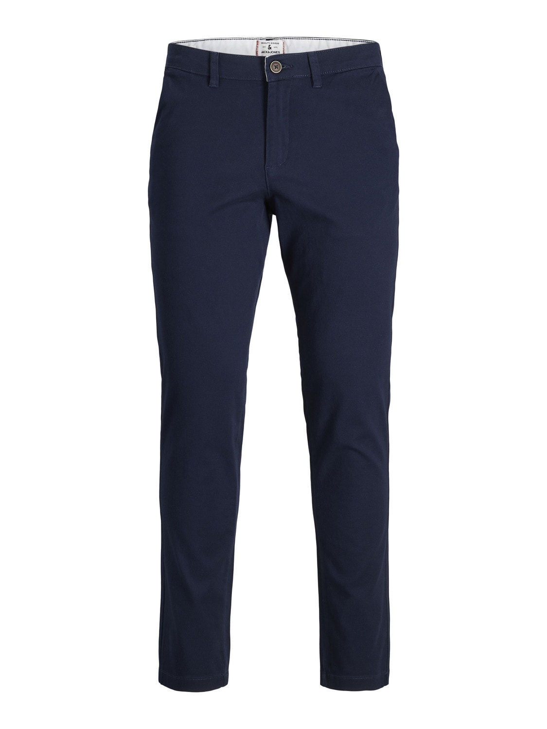 Jack & Jones Plus Slim Fit Puuvillased püksid -Navy Blazer - 12243603