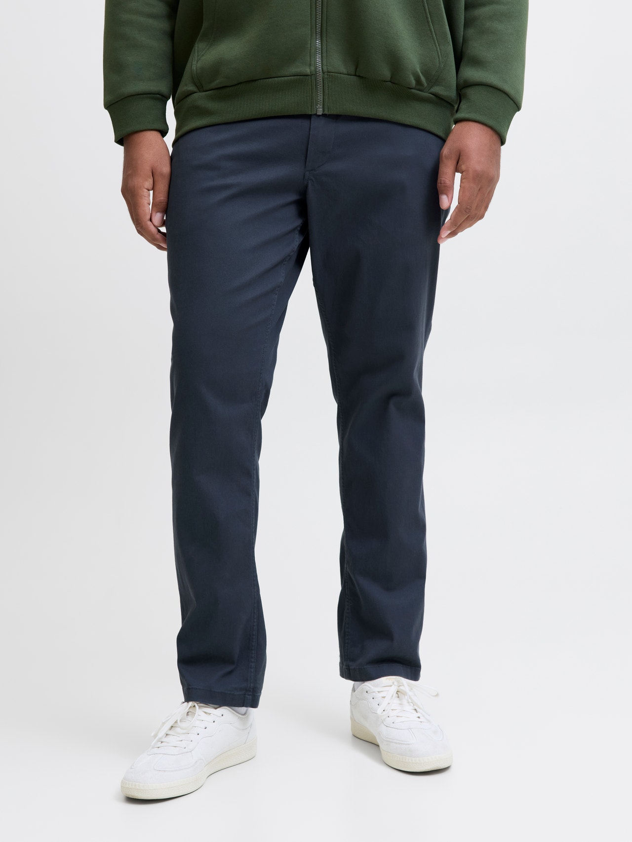 Jack & Jones Plus Size Slim Fit Chino trousers -Navy Blazer - 12243603