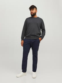 Jack & Jones Plus Size Slim Fit Chino trousers -Navy Blazer - 12243603