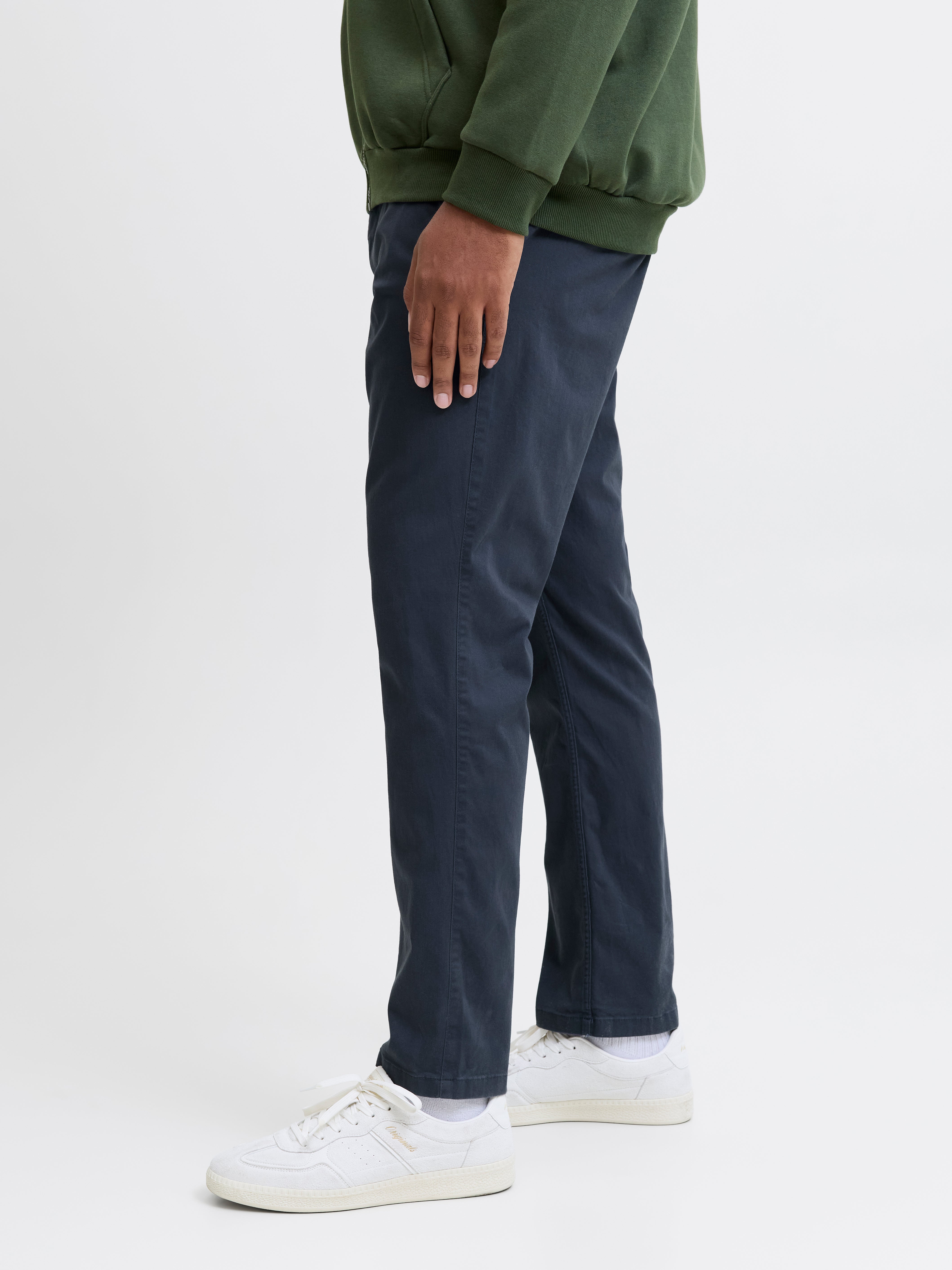 Jack & Jones Plus Size Slim Fit Chino trousers -Navy Blazer - 12243603