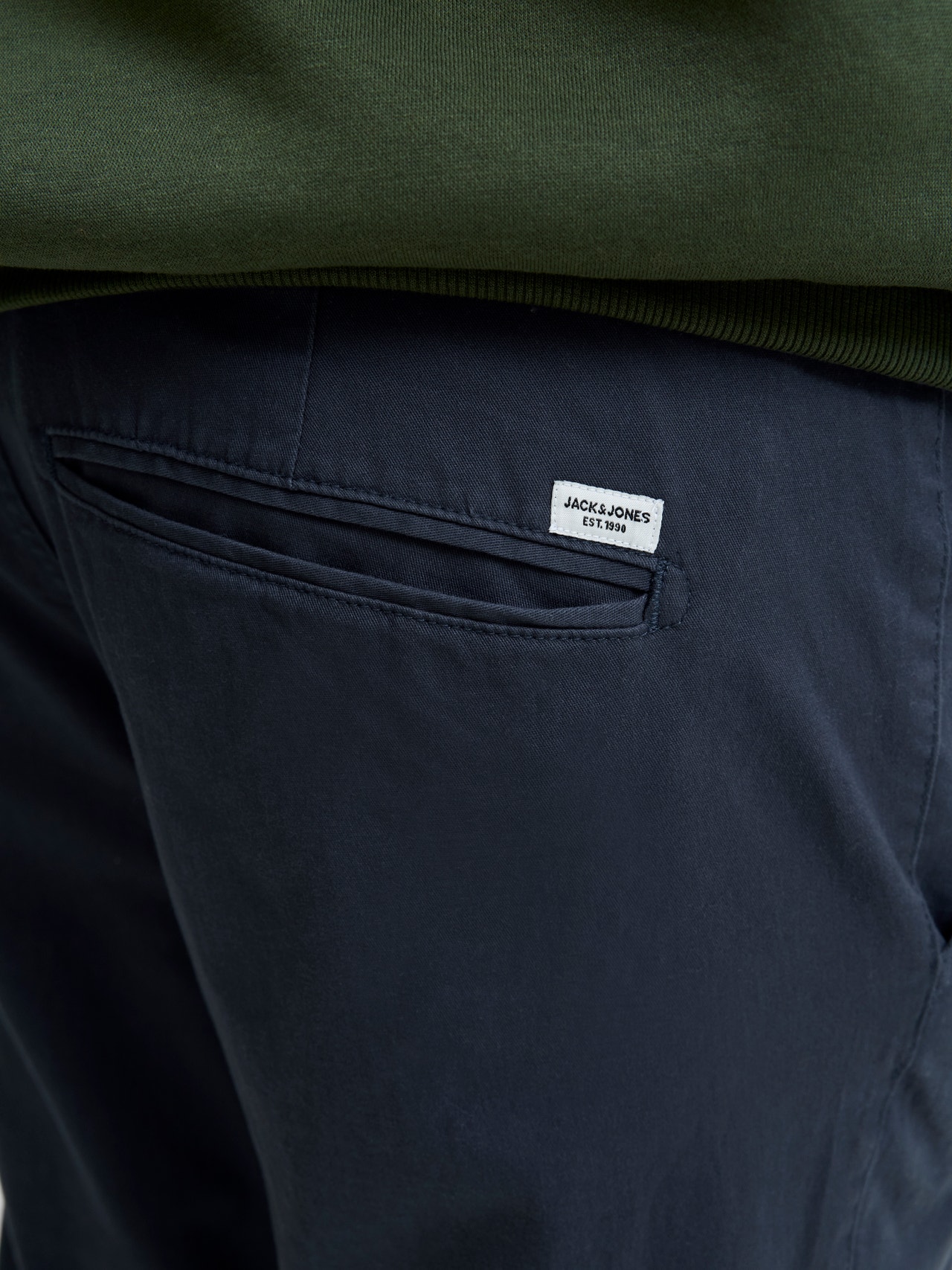 Jack & Jones Plus Size Slim Fit Chino trousers -Navy Blazer - 12243603