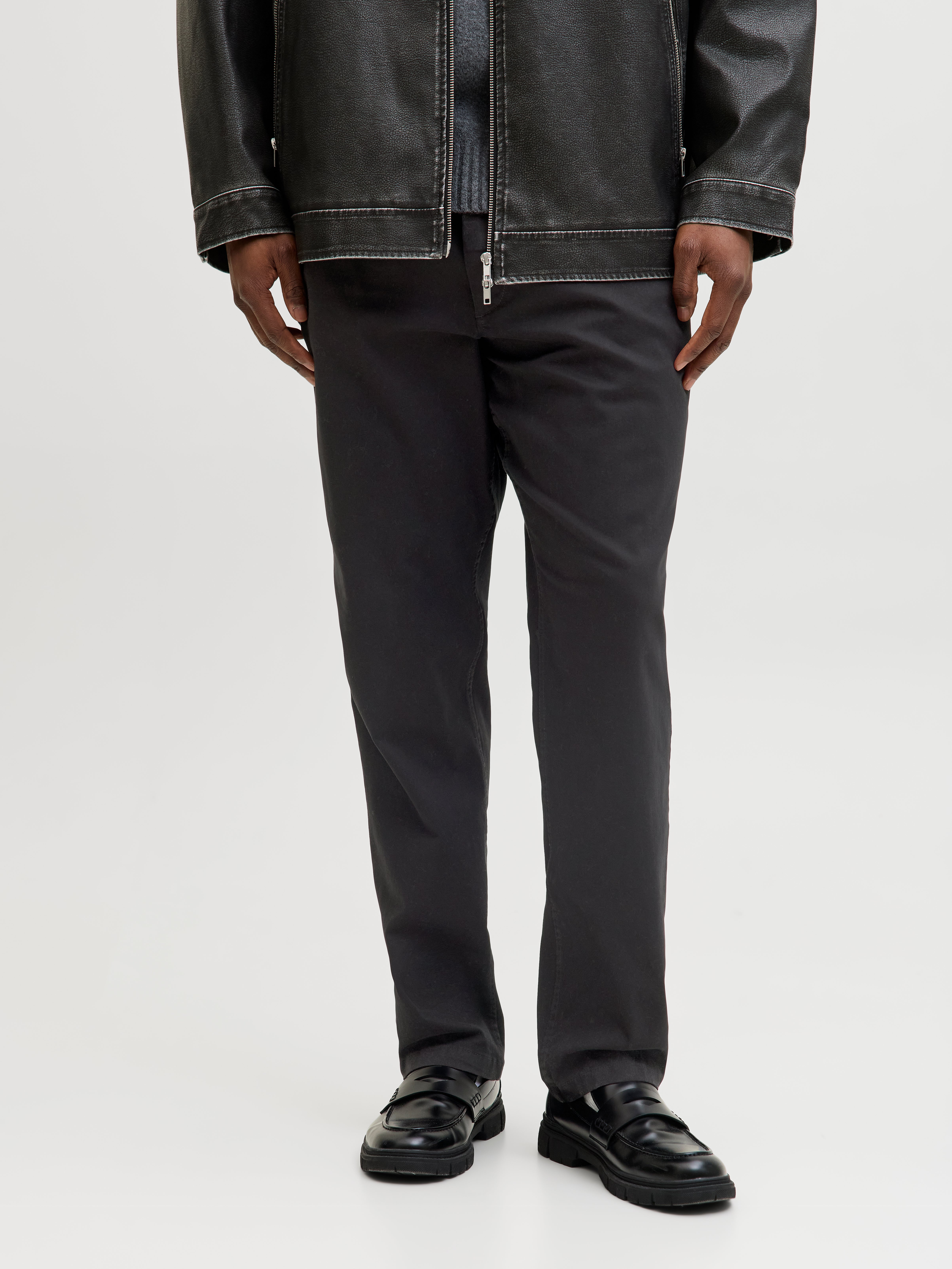 Plus Size Regular Fit Chino Hose