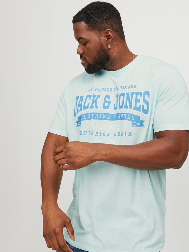 Jack & Jones Plus Size T-shirt Con logo - 12243611
