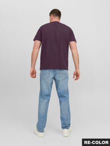 Jack & Jones Plus Size T-shirt Con logo -Plum Perfect - 12243625