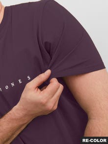Jack & Jones Plus Size T-shirt Con logo -Plum Perfect - 12243625