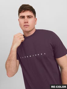 Jack & Jones Plus Size T-shirt Con logo -Plum Perfect - 12243625