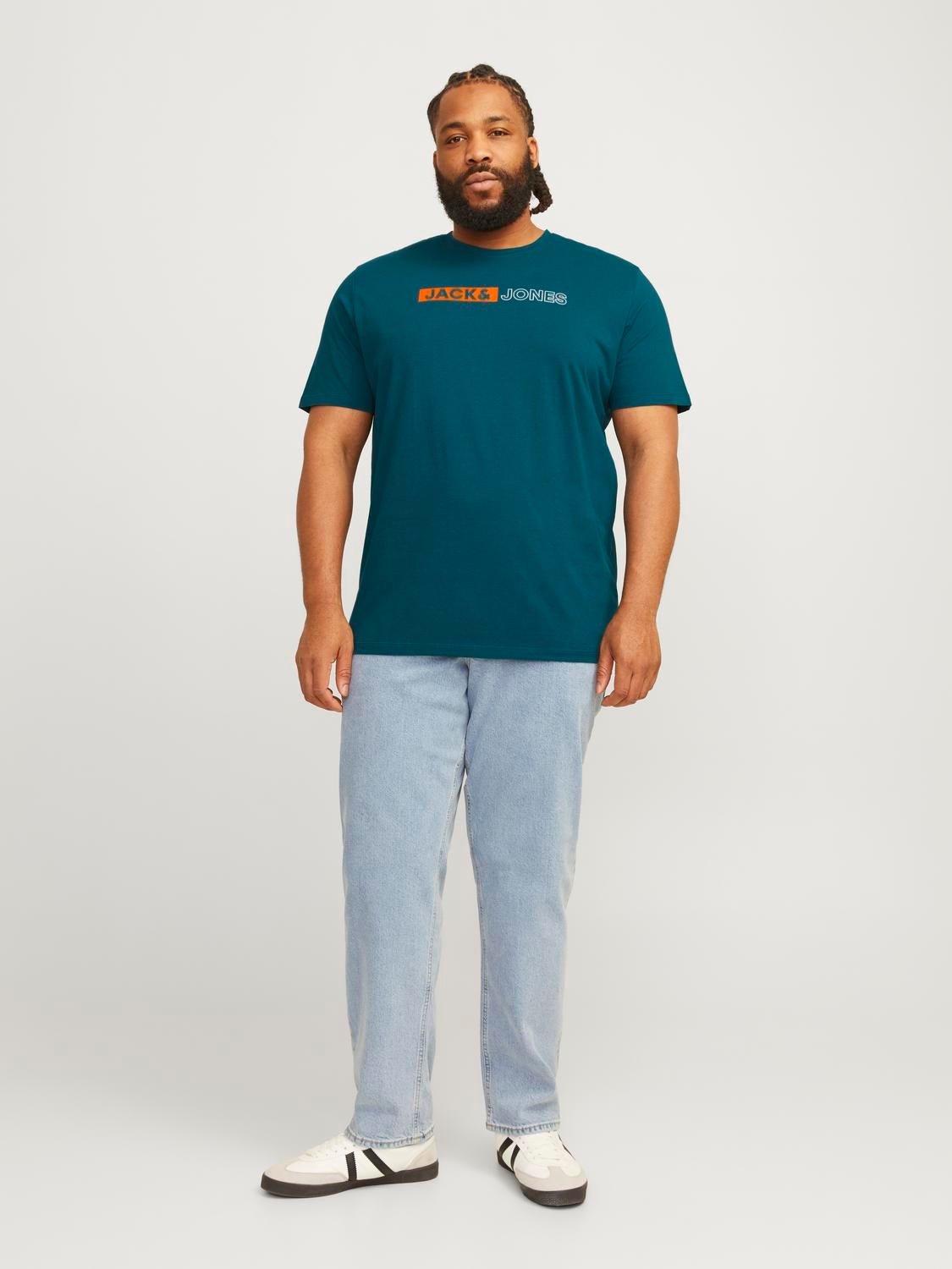 Plus Size Logo T-skjorte