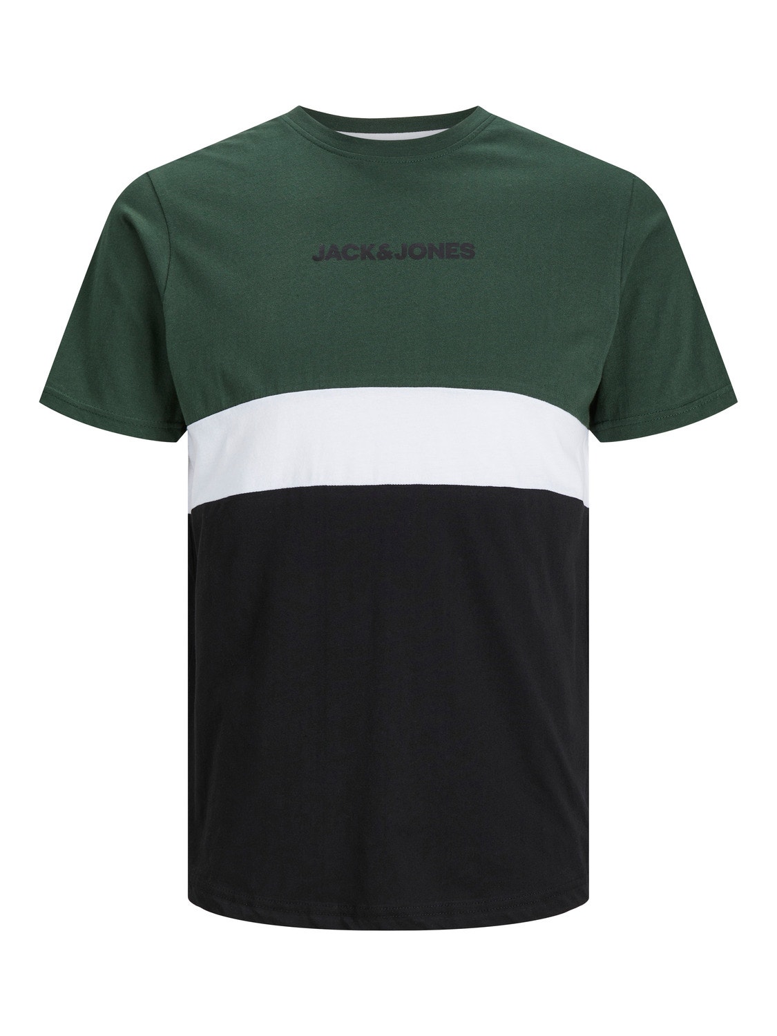 Jack & Jones Plus Size T-shirt Bloco de Cor -Mountain View - 12243653