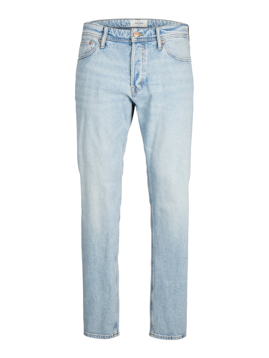 Jack & Jones JJIMIKE JJORIGINAL CROPPED SBD 512 Tapered fit jeans -Blue Denim - 12243674