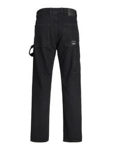 Jack & Jones JJIEDDIE JJUTILITY SBD 306 SN Jeans Loose fit -Black Denim - 12243773