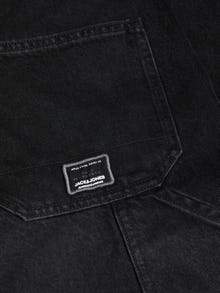 Jack & Jones JJIEDDIE JJUTILITY SBD 306 SN Loose fit farkut -Black Denim - 12243773