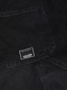 Jack & Jones JJIEDDIE JJUTILITY SBD 306 SN Loose fit jeans -Black Denim - 12243773