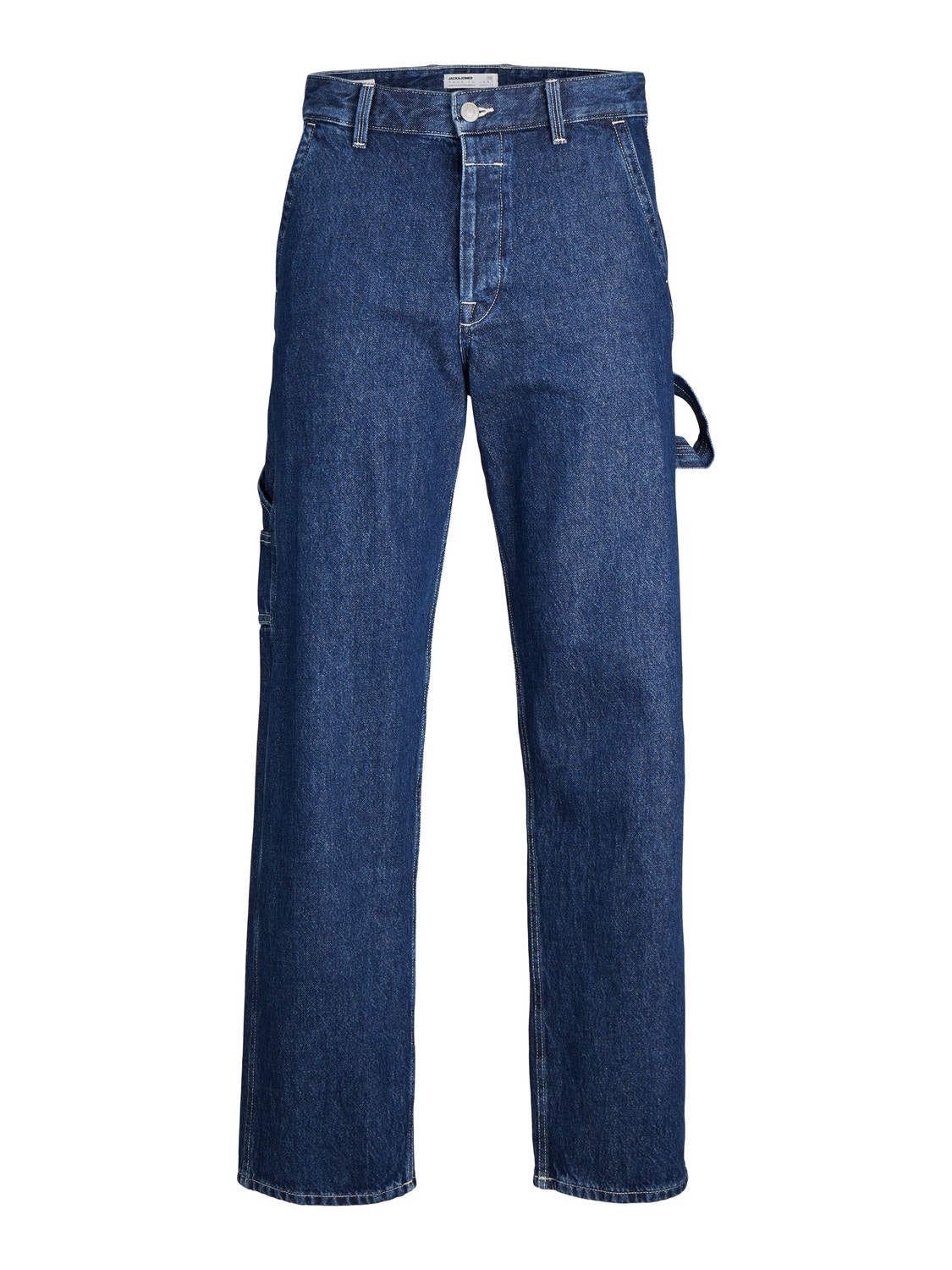 Jack & Jones JJIEDDIE JJUTILITY SBD 303 Loose fit  jeans -Blue Denim - 12243774