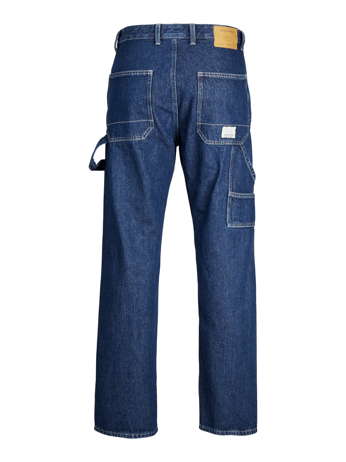 Jack & Jones JJIEDDIE JJUTILITY SBD 303 Loose fit jeans -Blue Denim - 12243774