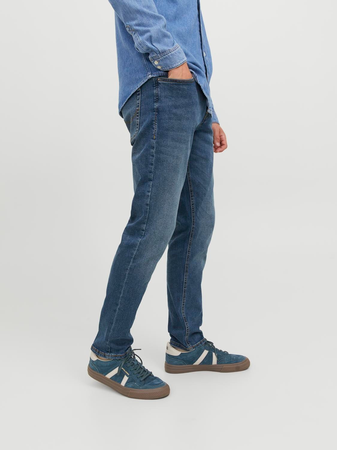 Jack & Jones JJIMIKE JJORIGINAL SQ 307 Jeans tapered fit -Blue Denim - 12243802