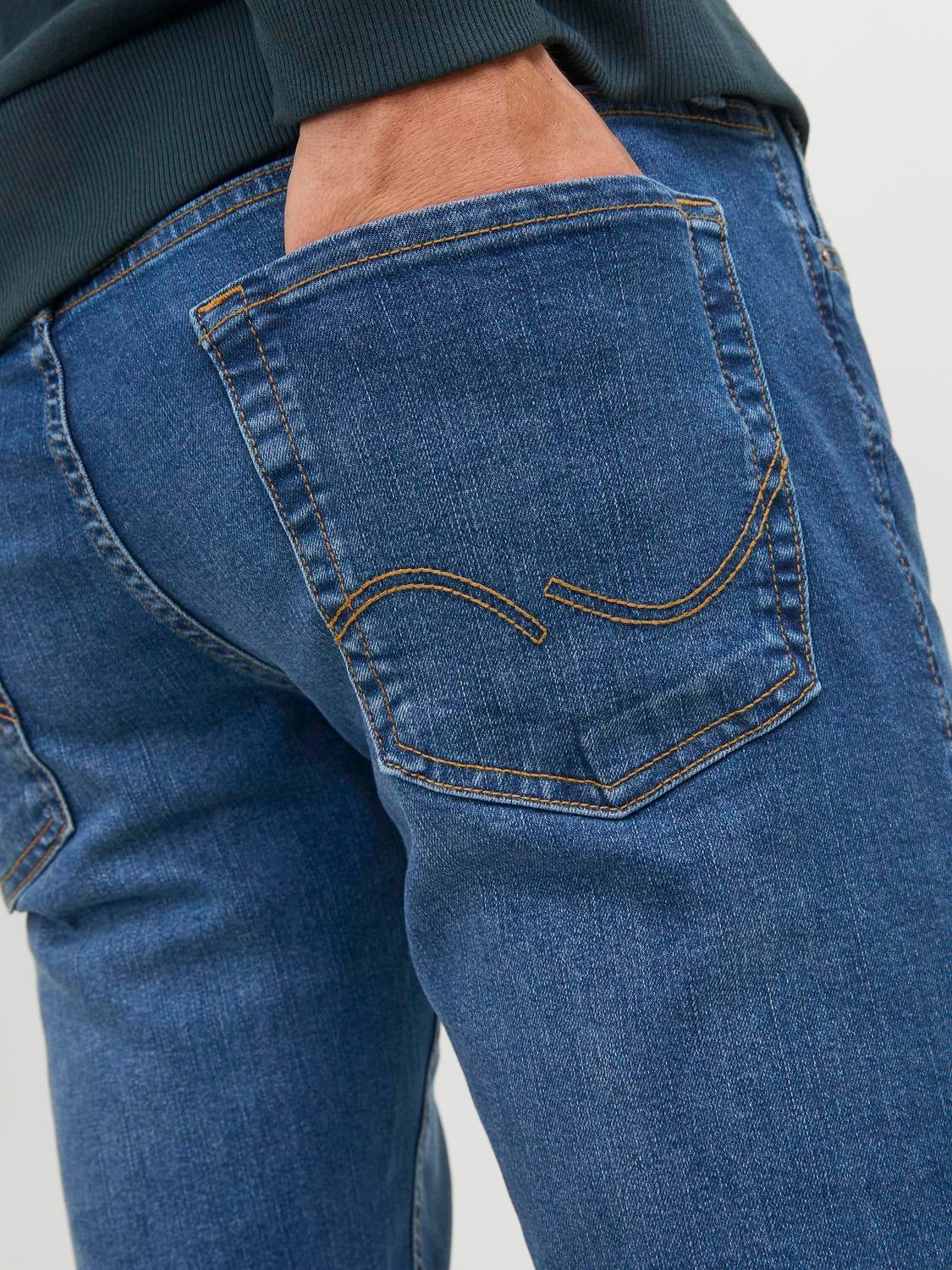 KL Jeans, Klj Monogram Slim Denim, Man, WASHED GREY, Size: 3032