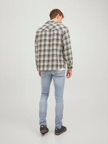 Jack & Jones JJIGLENN JJORIGINAL SQ 437 Slim fit -farkut -Blue Denim - 12243810