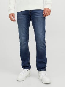 Jack & Jones JJIGLENN JJICON SQ 317 Slim fit Džíny -Blue Denim - 12243821