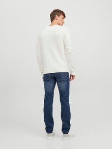 Jack & Jones JJIGLENN JJICON SQ 317 Slim fit Džíny -Blue Denim - 12243821