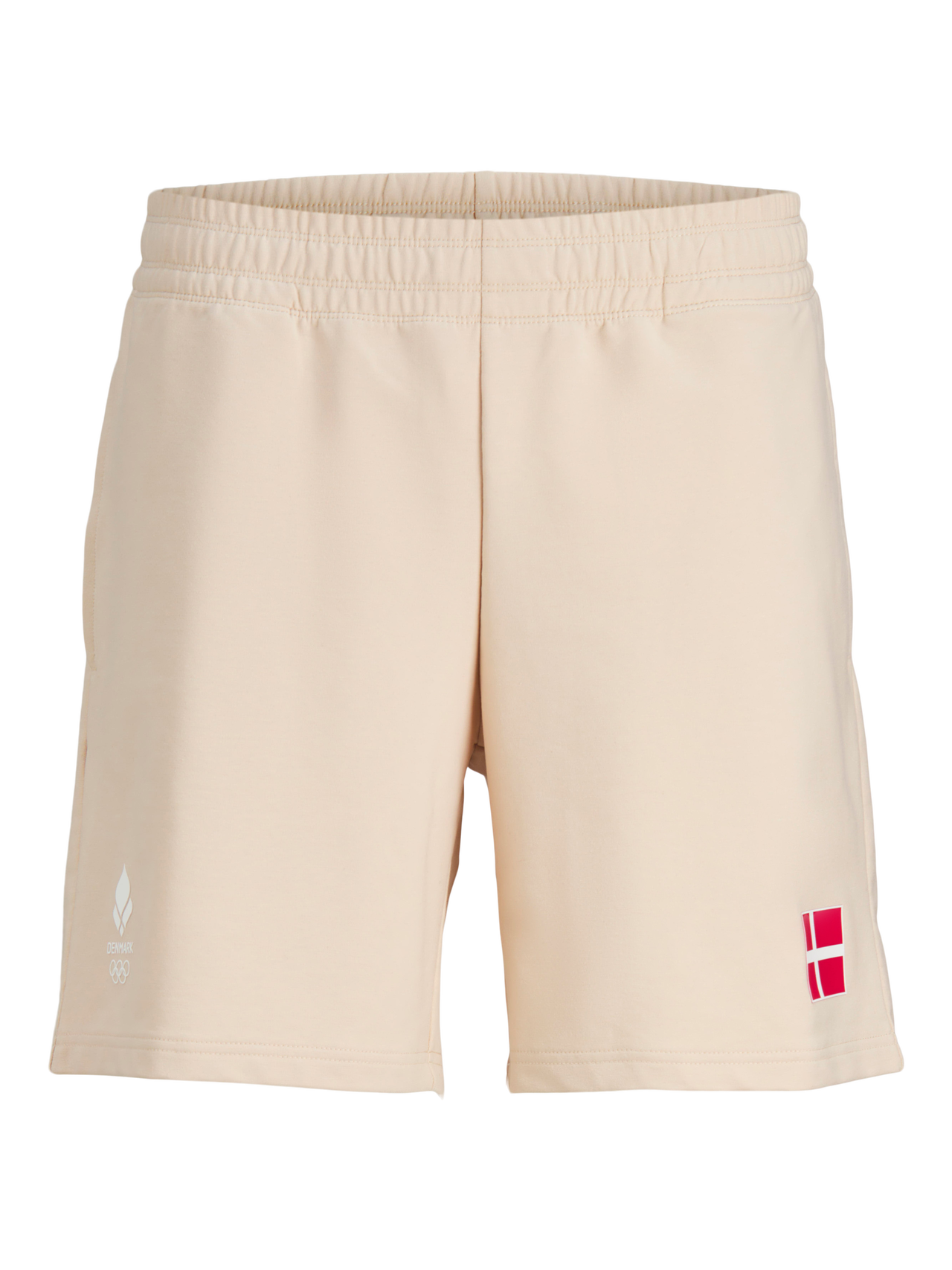 Jack & Jones OL 2024 Regular Fit Sweat shorts -Oatmeal - 12243824