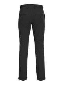 Jack & Jones Slim Fit Plátěné kalhoty Chino -Dark Grey - 12243907