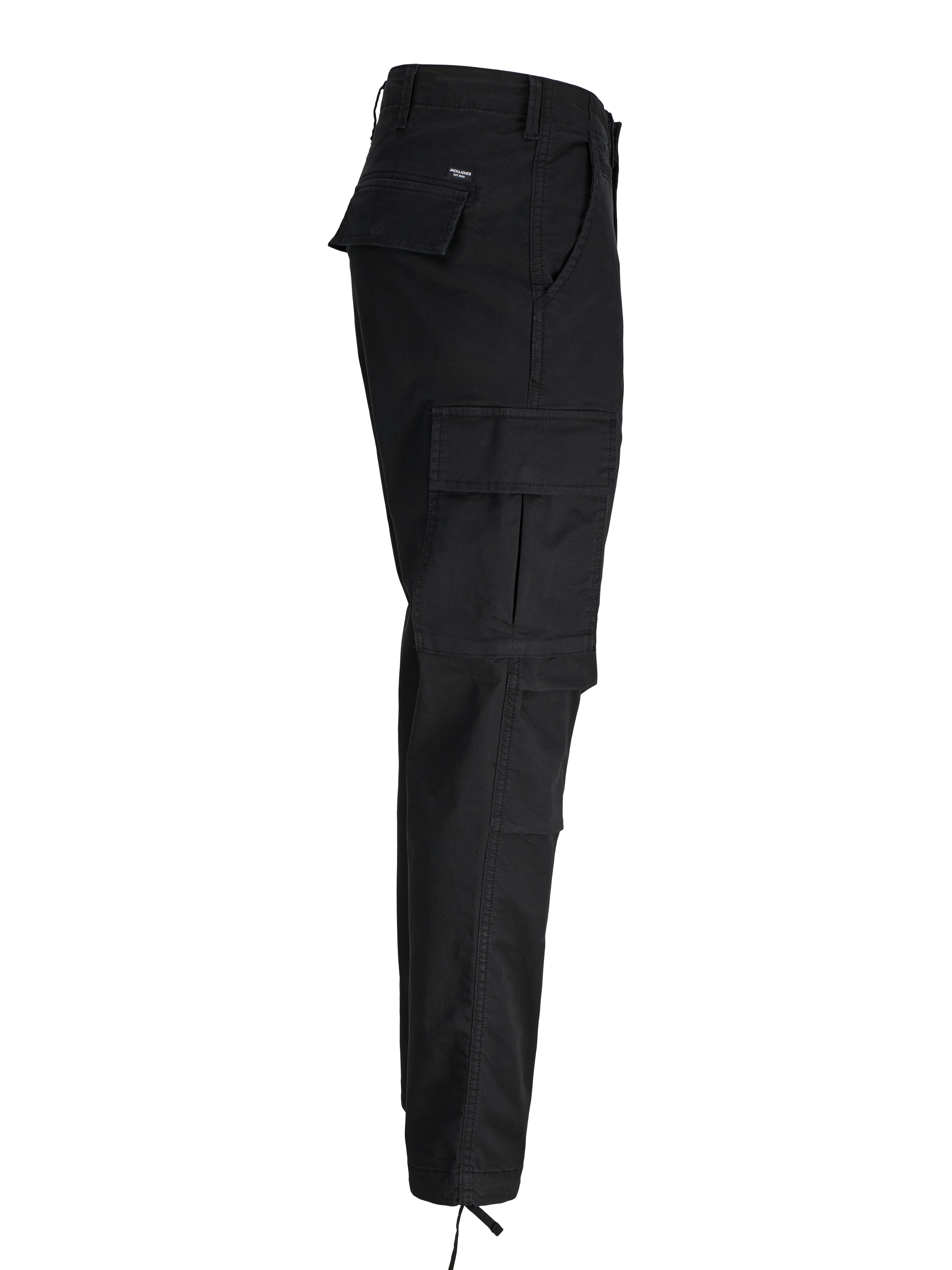 Cargo Hose Hosen Jack And Jones Carrot Fit Cargo-Hose Schwarz Jack
