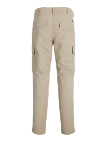 Jack & Jones Siaurėjantis kirpimas Cargo kelnės -Dune - 12243917