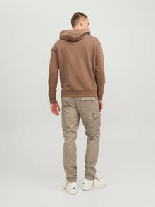 Jack & Jones Siaurėjantis kirpimas Cargo kelnės -Dune - 12243917