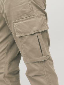 Jack & Jones Siaurėjantis kirpimas Cargo kelnės -Dune - 12243917
