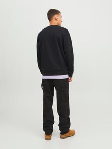 Jack & Jones Logotyp Crewneck tröja -Black - 12243922