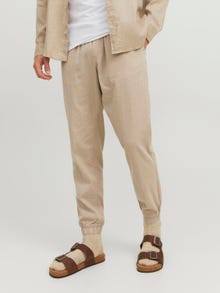 Jack & Jones Regular Fit Chino trousers -Crockery - 12243976