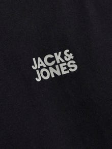 Jack & Jones Logo Rundhals T-shirt -Black - 12244027