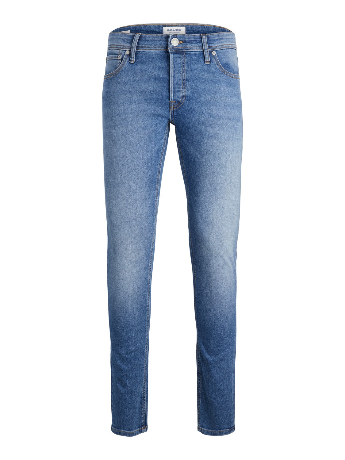 Jack & Jones JJIGLENN JJORIGINAL MF 071 Slim fit jeans For boys -Blue Denim - 12244073