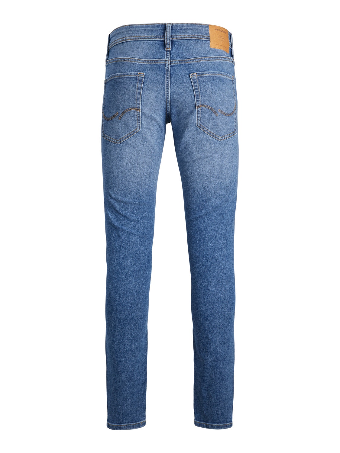 Jack & Jones JJIGLENN JJORIGINAL MF 071 Slim fit Džinsai For boys -Blue Denim - 12244073